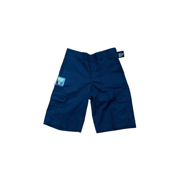 Dickies Mens Relaxed Fit , Navy Cargo Work Shorts Sz 44 With Flex 13” Inseam NWT - Picture 1 of 8
